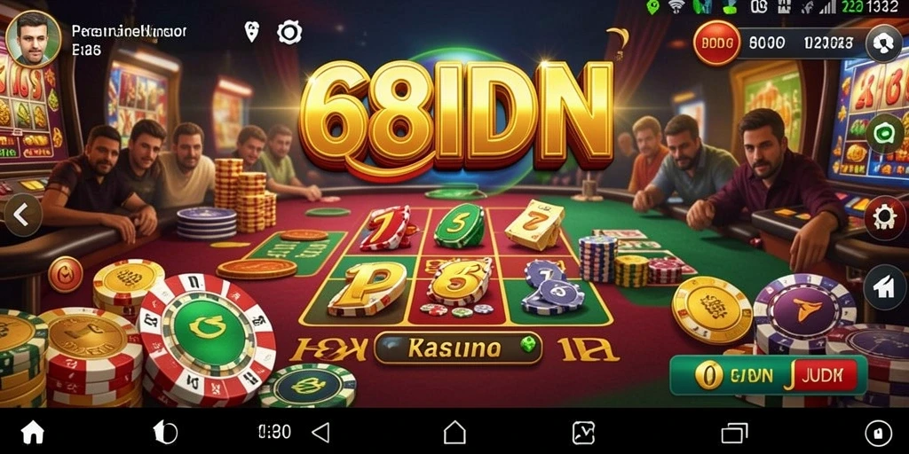 Gameplay menarik dan seru dari aplikasi Kasino 68IDN.
