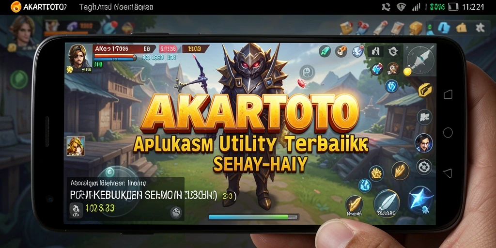 Tampilan utama AKARTOTO dengan fitur pengingat yang praktis.