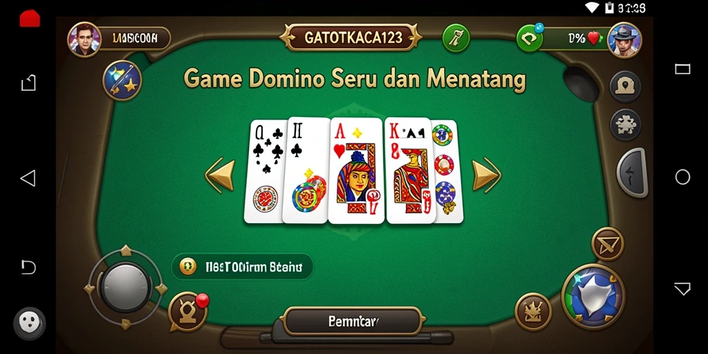 Tampilan gameplay GATOTKACA123 yang menarik dan seru.