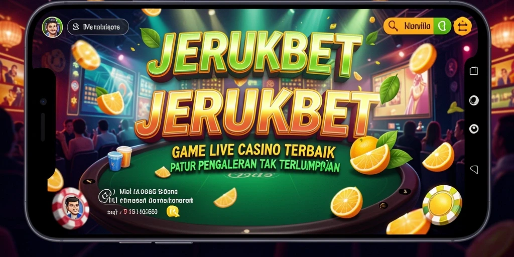 Gameplay seru di JERUKBET dengan dealer langsung yang menarik.