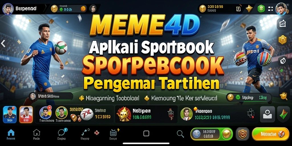 Screenshot gameplay MEME4D menampilkan antarmuka taruhan yang interaktif.