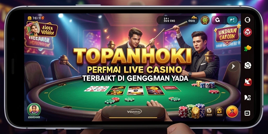 Gameplay Live Casino TOPANHOKI yang mendebarkan dan penuh interaksi.
