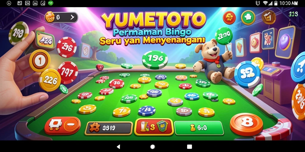 Tampilan gameplay YUMETOTO yang menarik dan penuh warna.